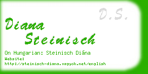 diana steinisch business card